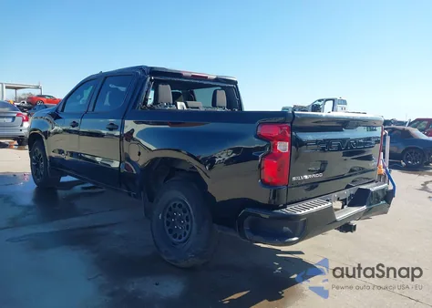 2022 Chevrolet Silverado 1500 2Wd Short Bed Custom z USA, uszkodzony, nr VIN 1GCPABEK2NZ634754